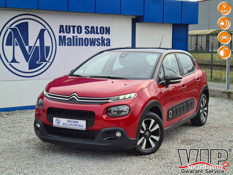 Citroen C3 43 Navi PDC Klimatronik Led Asystent Wągrowiec