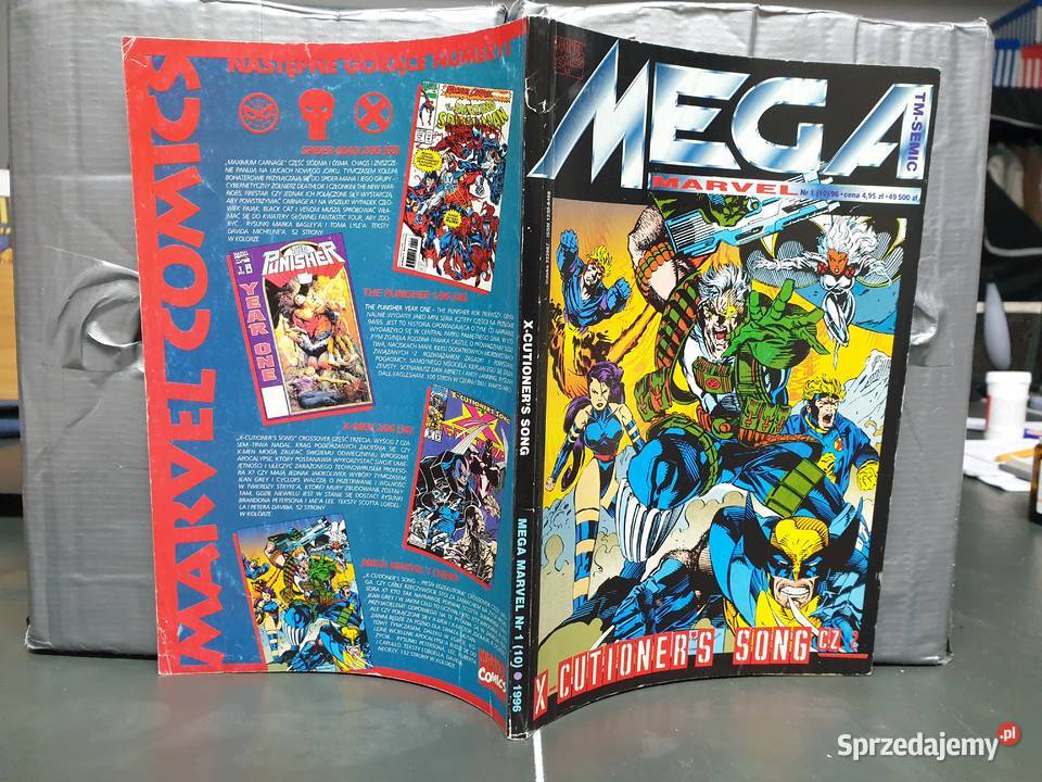 Mega Marvel 1101996 XMen XCutioners Song Superbohaterowie Gdynia sprzedam