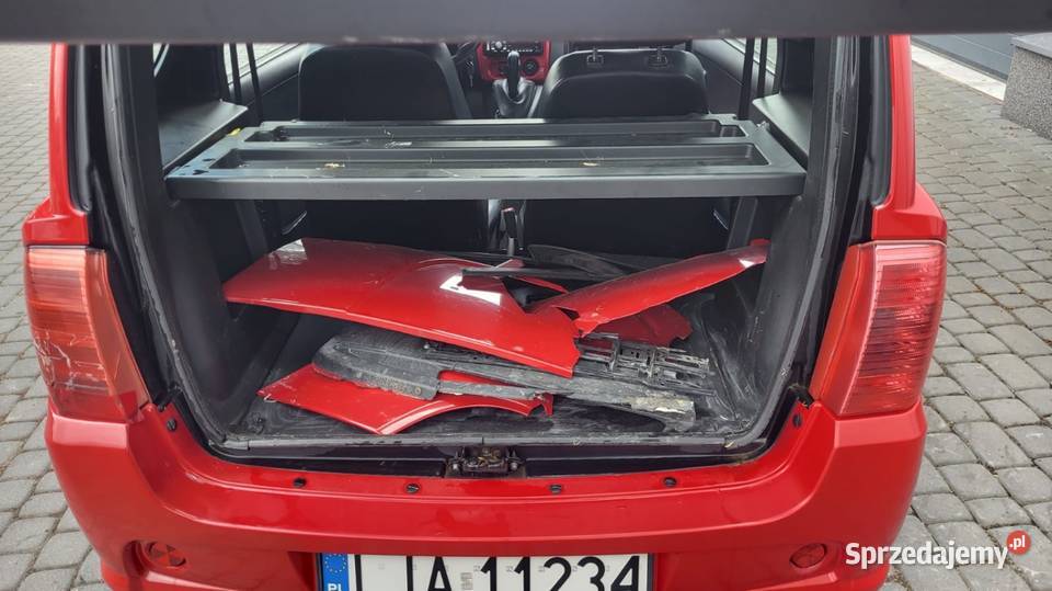 Microcar czerwony mazowieckie Sochaczew