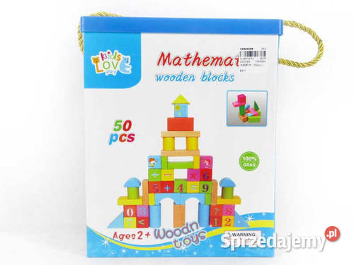 klocki drewniane 50el Stalowa Wola