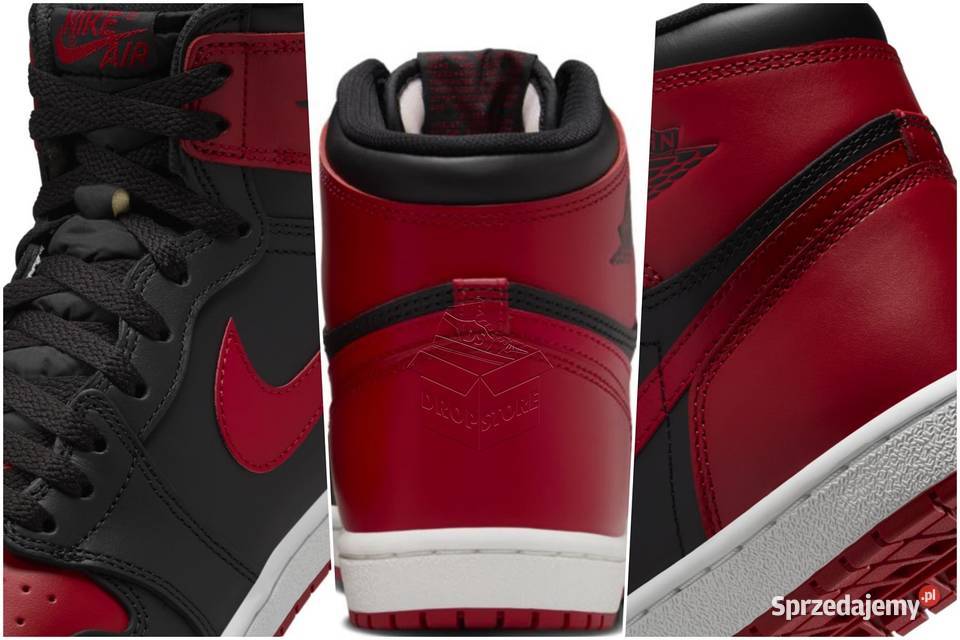 Nike AIR JORDAN 1 High OG 85 Bred HV6674067 czerwony Wrocław
