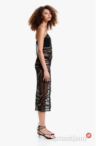 czarna sukienka hm xs 34 Toruń