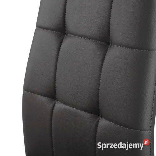 Zestaw 4 krzeseł do salonu jadalni pikowane Bielsk Podlaski