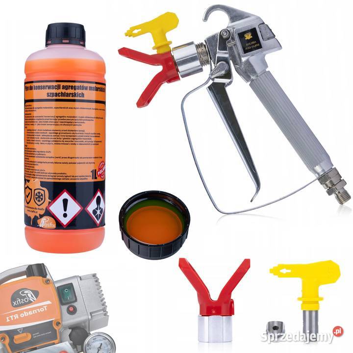 Płyn Konserwująco Czyszczący 3w1 1L Pistolet Malarskie Ludźmierz