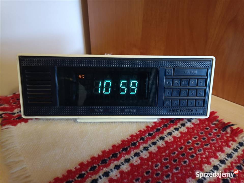 Zegarek Elektronika 721 VFD PRL CCCP ZSSR Tarnobrzeg