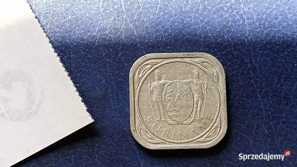 Stare monety 5 cent 1985 Surinam Lesko