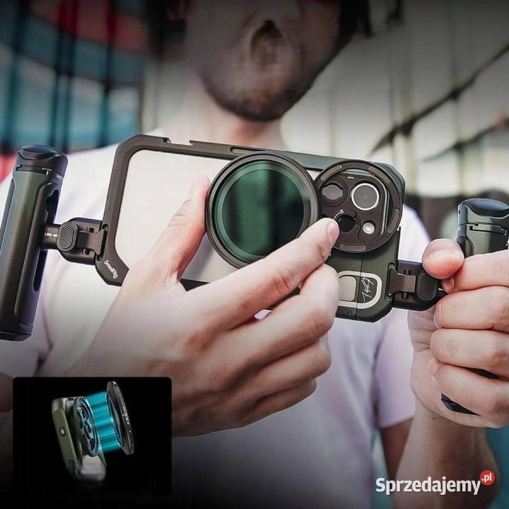 Zestaw do iPhone 15 Pro do filmowania SmallRig sprzedam