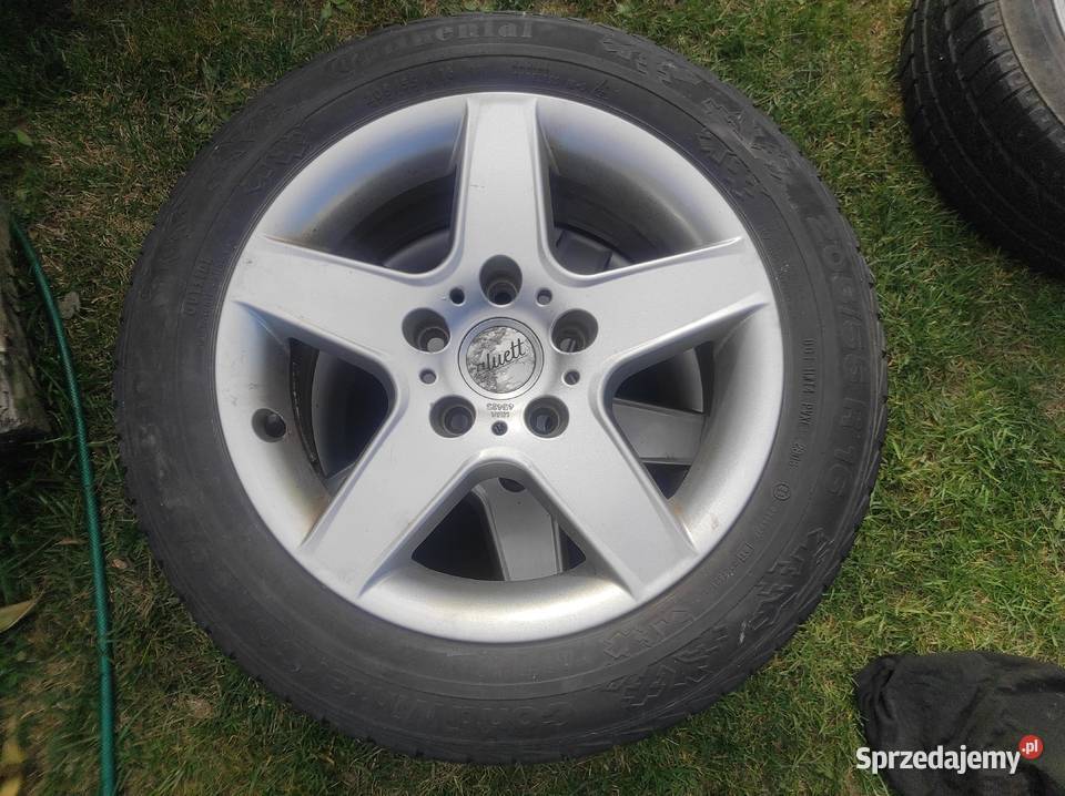 Alufelgi z oponami BMW 5x120 ET38 7J16H2 2055516 aluminiowe podkarpackie Krosno sprzedam