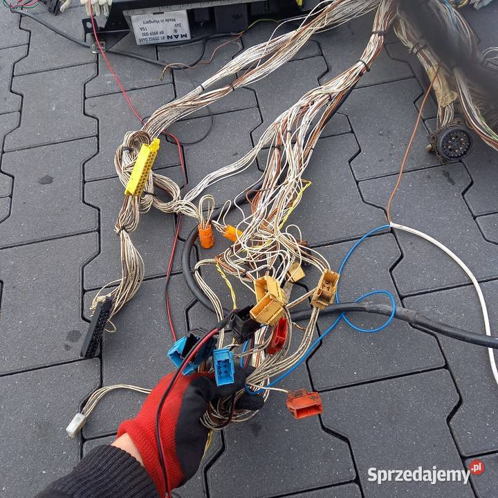 MAN MF2000 F90 instalacja wiązka kabiny Rzędowice