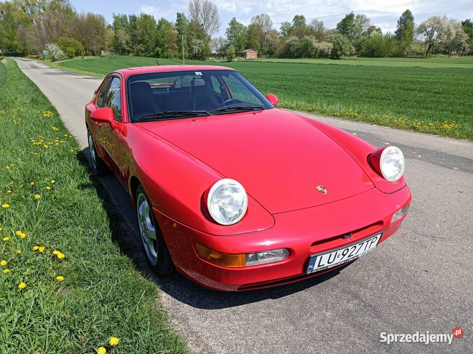 Porsche 968 Coupe z 1991 roku rzadki klasyk z Sługocin