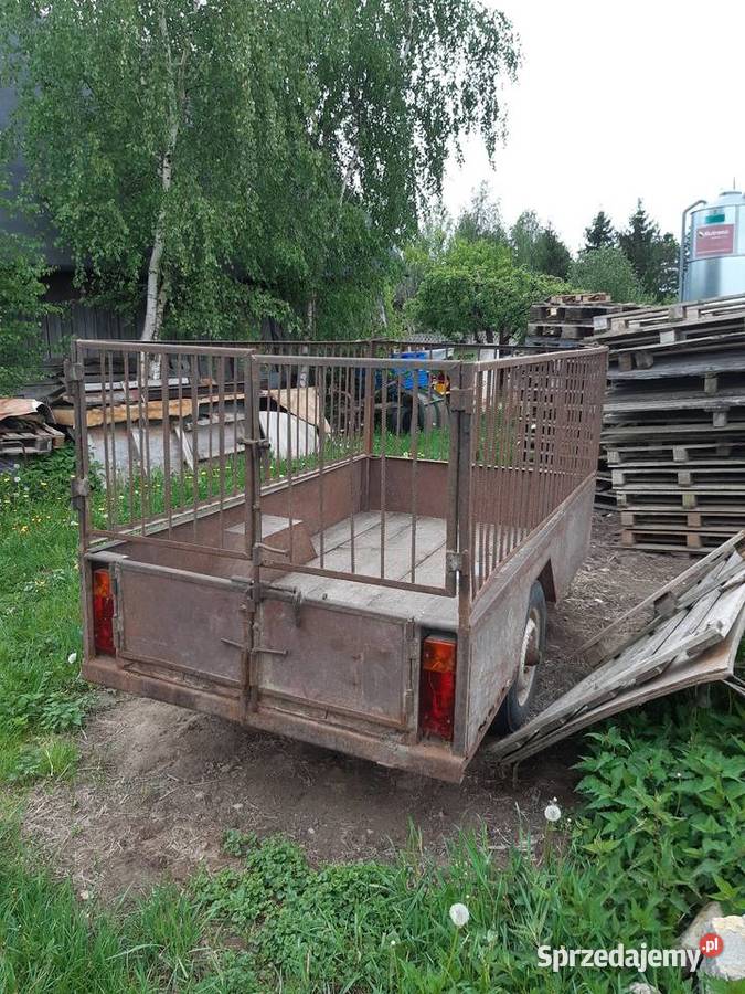 Dwukółka przyczepka rolnicza Bratoszewice