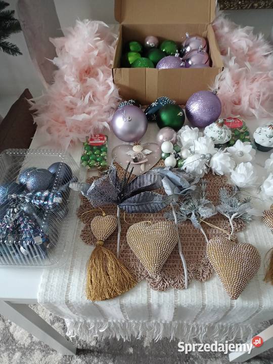 Zestaw bombek i ozdób świątecznych wielkopolskie