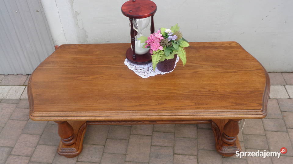 solidna dębowa ława wielkopolskie Mielnica Duża sprzedam