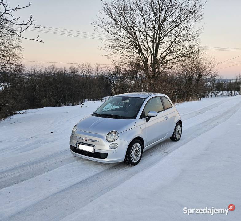Fiat 500 2010r 12Benz Niski Przebieg Klima Ryglice