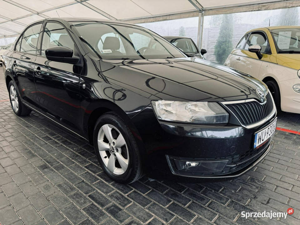 koda RAPID 12 Benzyna 105 Salon Polska 6 Biegów czujnik deszczu łódzkie Zduńska Wola