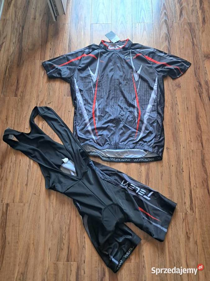 nowy strój na rower rozmiar z metki 2XL ale to Sandomierz