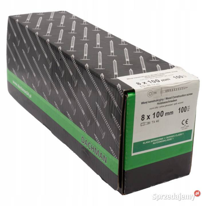 Wkręty ciesielskie talerzowe 8x100 Sieradz