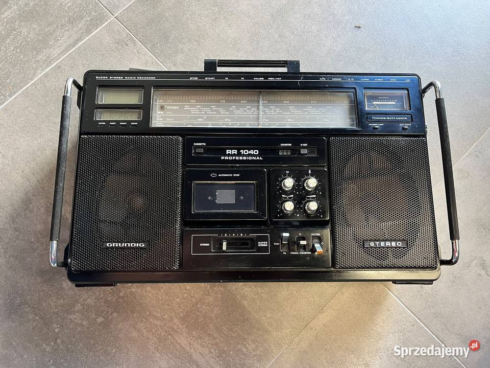 Radiomagnetofon GRUNDIG RR1040 PROFESSIONAL Radioodtwarzacze Tarnowskie Góry