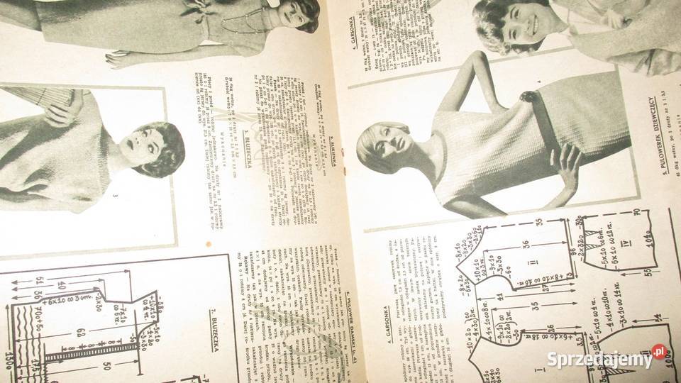 Świat Mody magazyn modowy czasopismo moda PRL Łódź