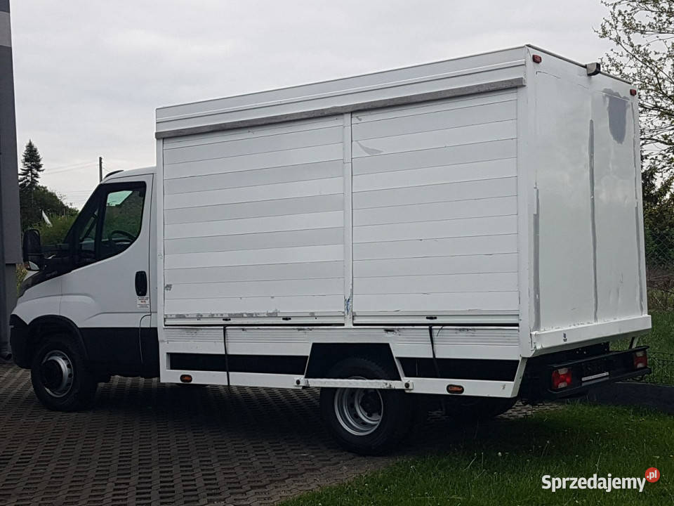 Iveco 70C18 KONTENER ROLETY BOK DO TRANSPORTU manualna Poręba