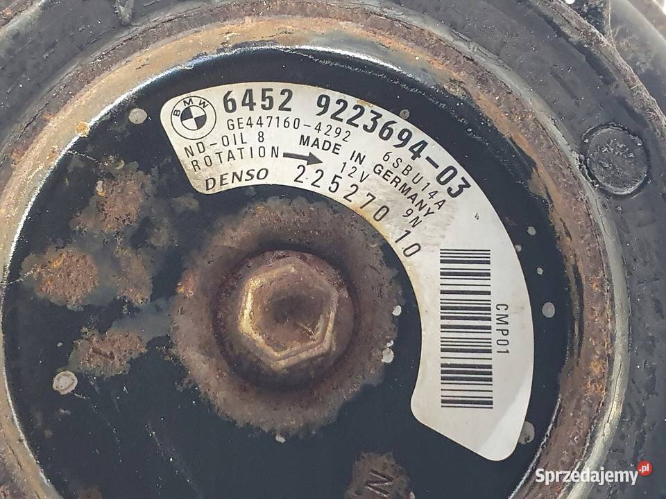 SPRĘŻARKA KLIMATYZACJI BMW X1 F10 E90 20 D Chełm