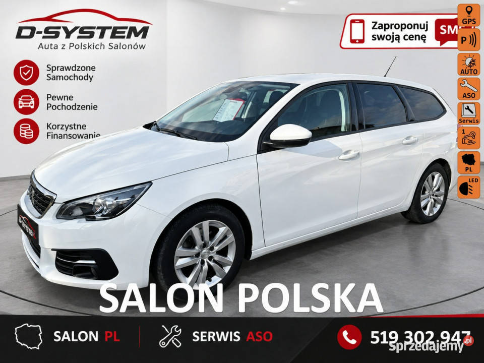Peugeot 308 SALON POLSKA 2Właściciel Super Stan 1499cm3