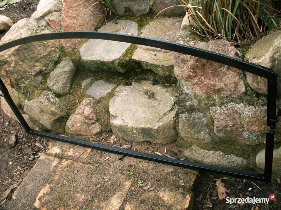 Stara rama na lustro aranżacja loft retro Ełk