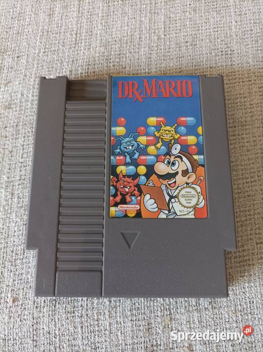 Dr Mario gra Nintendo z 1985 roku Płock