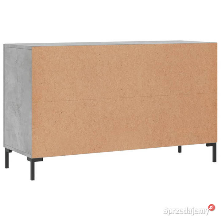 Komoda szarość betonu 100x36x60 materiał Warszawa