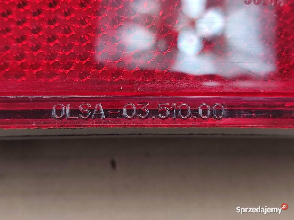 LAMPA PRAWY TYŁ LANCIA A112 AUTOBIANCHI 19791982 lubelskie