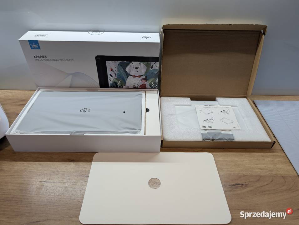 Tablet graficzny HUION Kamvas 12 podstawka Piotrków Trybunalski sprzedam