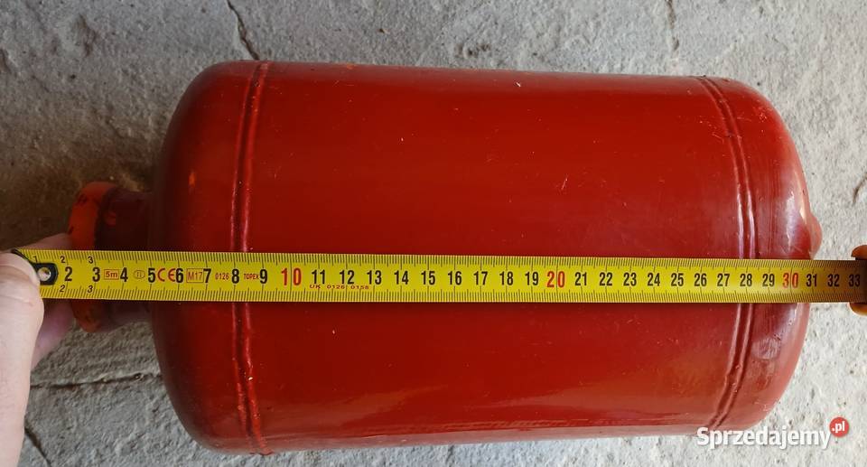 Zbiornik metalowy pusty 6 l do przerobienia