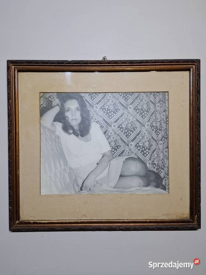 Fotografia zdjęcie rama portret vintage Kraków