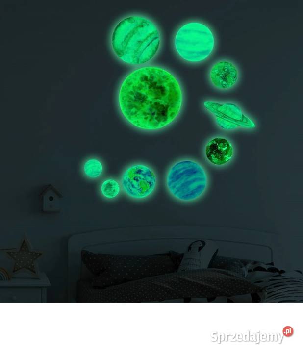 Niebo fluorescencyjneUkład słoneczny 100 gwiazd Płock