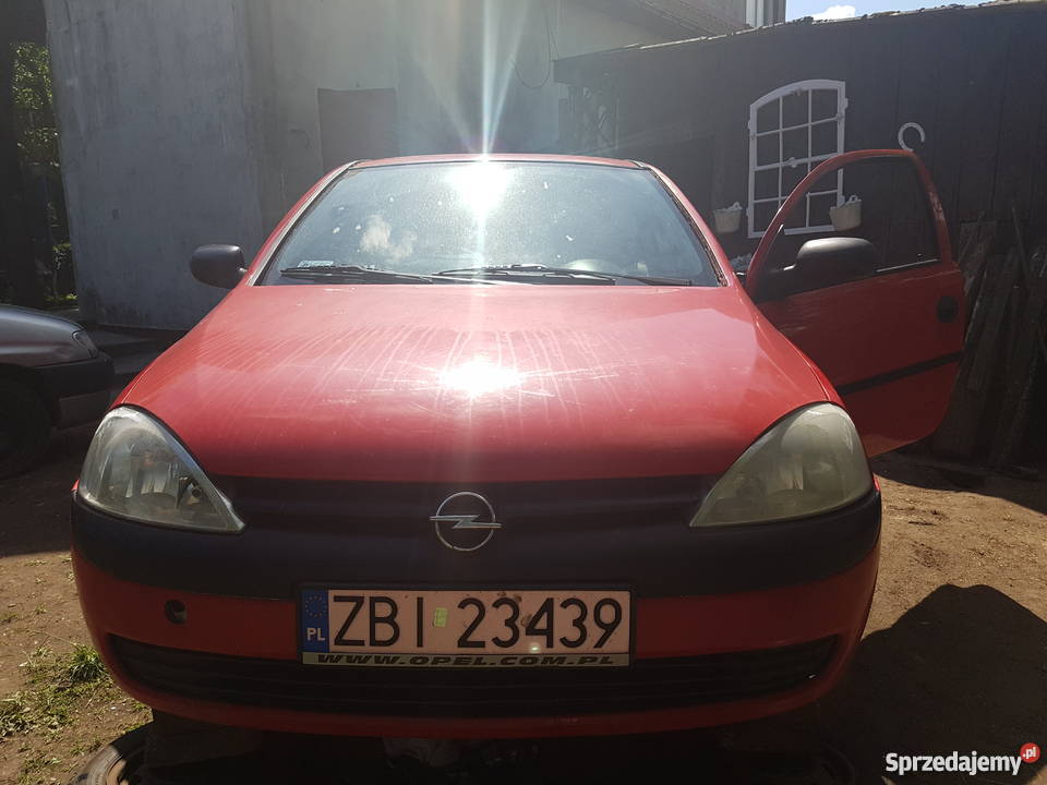 Opel Corsa C uszkodzony korbowud Biernów