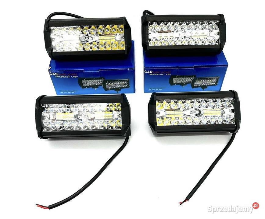 4 x 120W lampy robocze 120W halogen Led SMD Lampy robocze Pomiechówek sprzedam