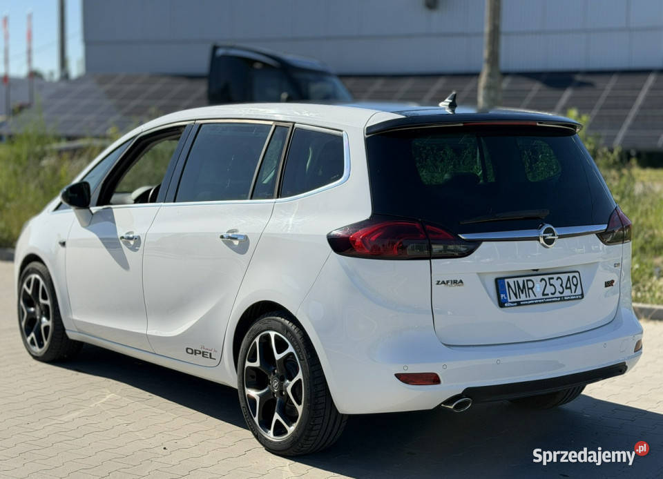 Opel Zafira 20 CDTI 165 LED 7 OSOBOWY Nawigacja wielofunkcyjna kierownica Zafira Mrągowo