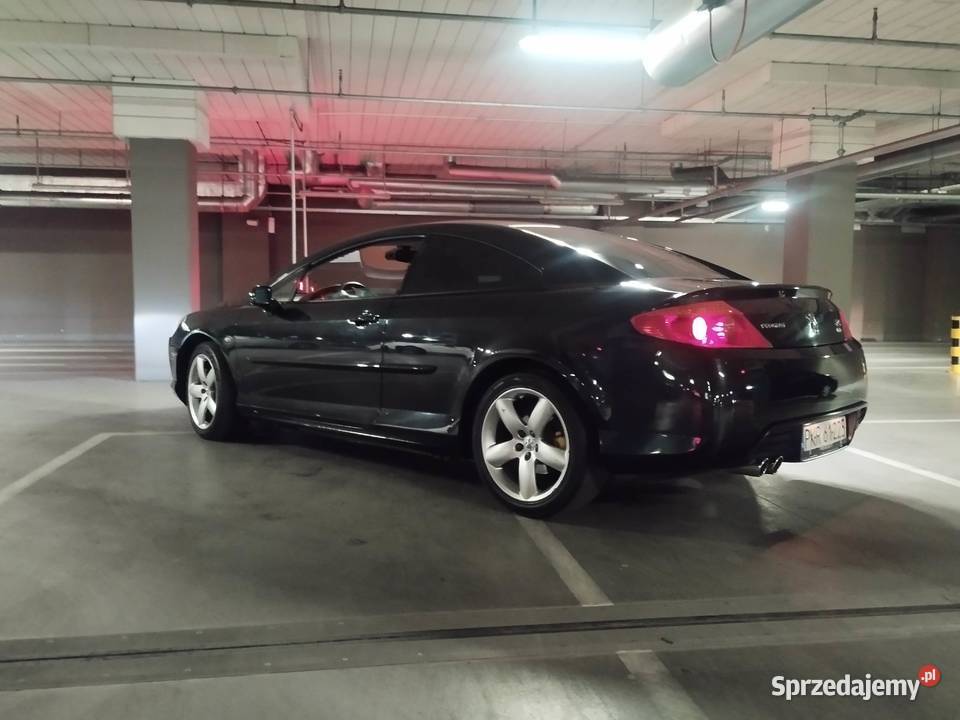 Peugeot 407 COUPE SPORT 204 Bkack 2006 rzamiana 2700cm3 Poznań sprzedam