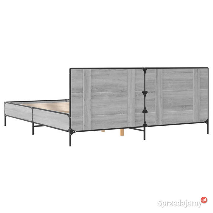 Rama łóżka szary dąb sonoma 200x200 WM3280020 80cm Warszawa sprzedam