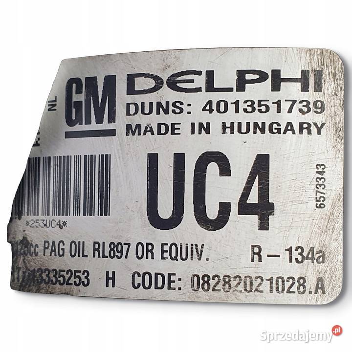 SPRĘŻARKA KLIMATYZACJI Opel Meriva B 14 16V Chełm