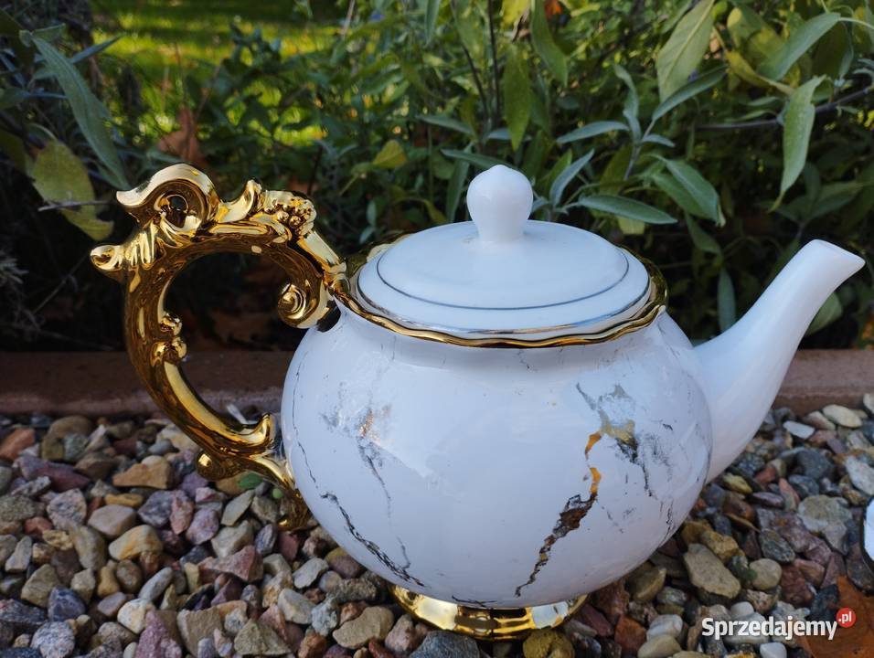 Dzbanek i filiżanka w stylu Glamour Darzlubie