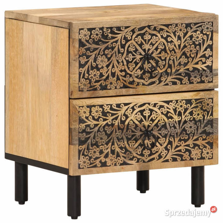 Szafka nocna 40x33x46 lite drewno mango WM358210 Warszawa