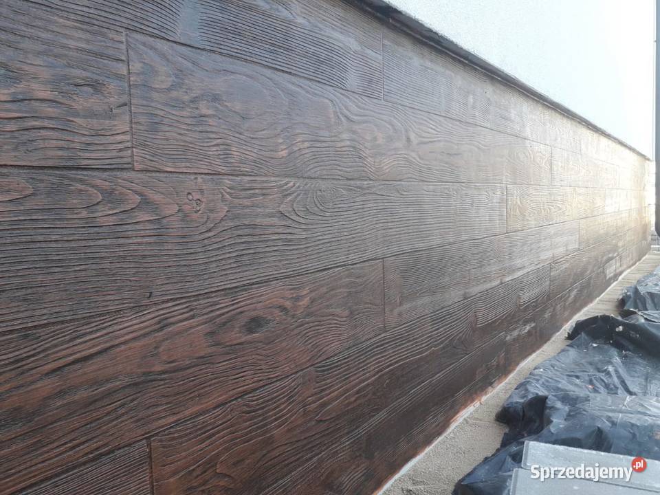 Deska elewacyjna KABE LUBLIN tynk komplet orzech