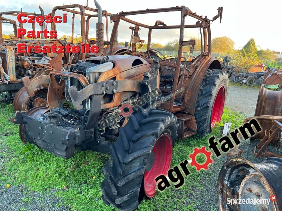 Fendt 209 Vario S3 części skrzynia biegów most