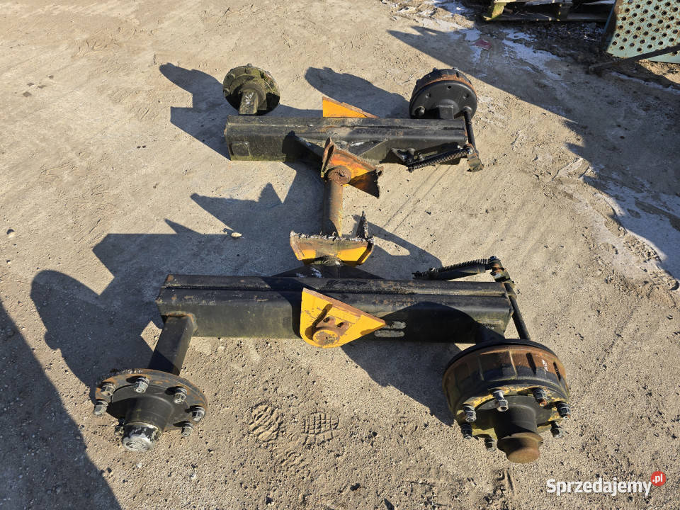 Oś tandemowa tandem BPW BERGSCHE ACHSEN beczka podlaskie Baliki