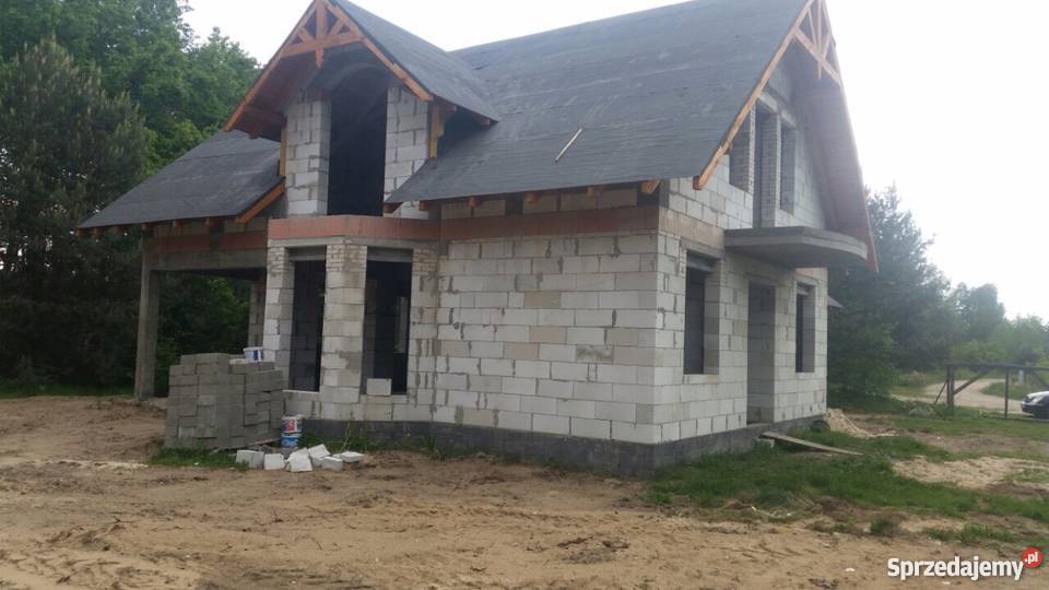 sprzedam dom w stanie surowym otwartym 1880zł/m2 Owczegłowy