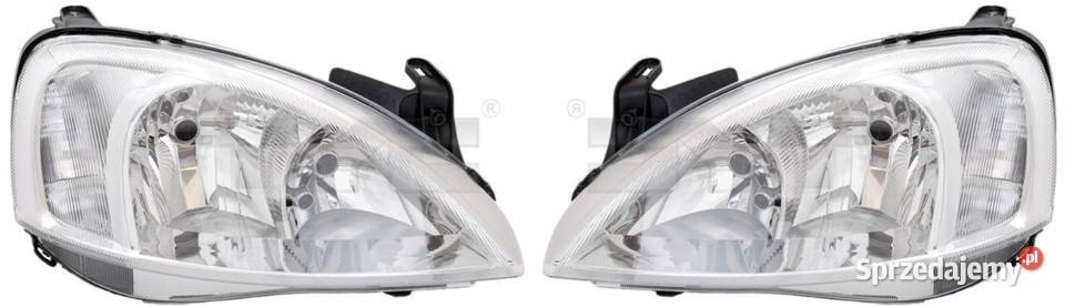 Opel Corsa Opel Combo 0003 Reflektor przedni łódzkie Łódź