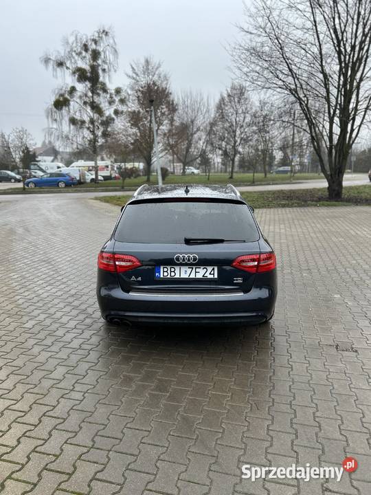 Audi A4 B8 Avant 20TDI 177 stronic QUATTRO 2013r Rok produkcji 2013 Bielsk Podlaski