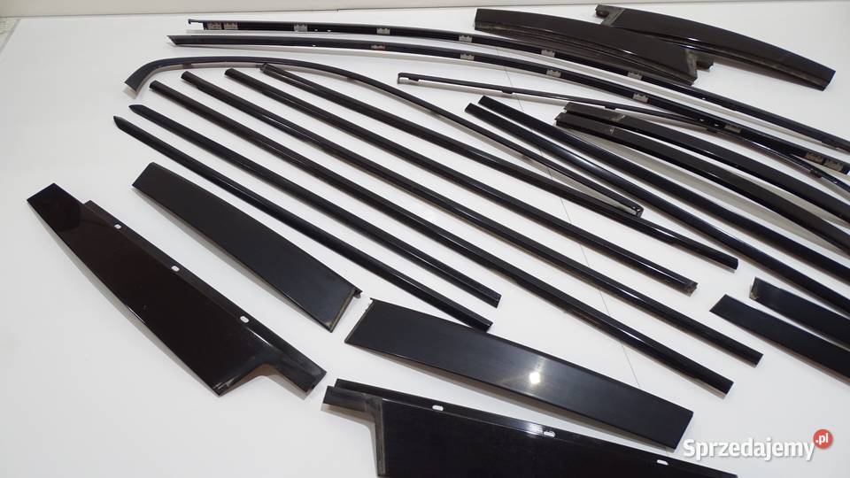BMW E61 LISTWY DRZWI SHADOW LINE POŁYSK