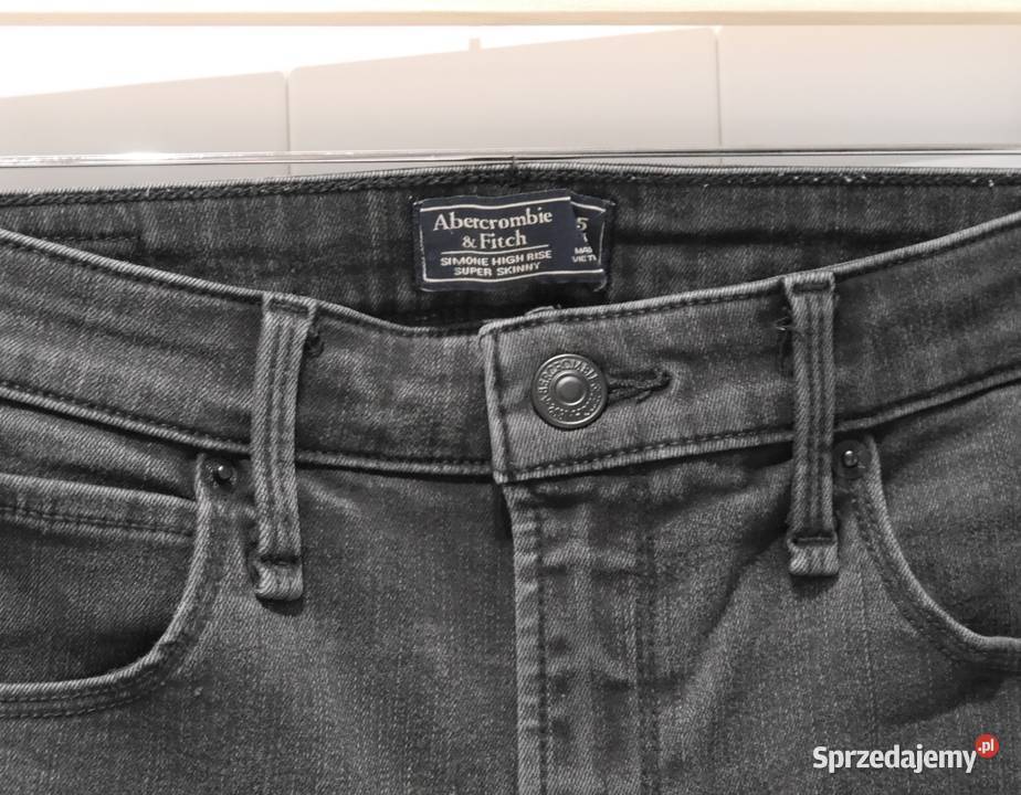 Abercrombie Fitch rurki wysoki stan 34 XS dolnośląskie Wrocław